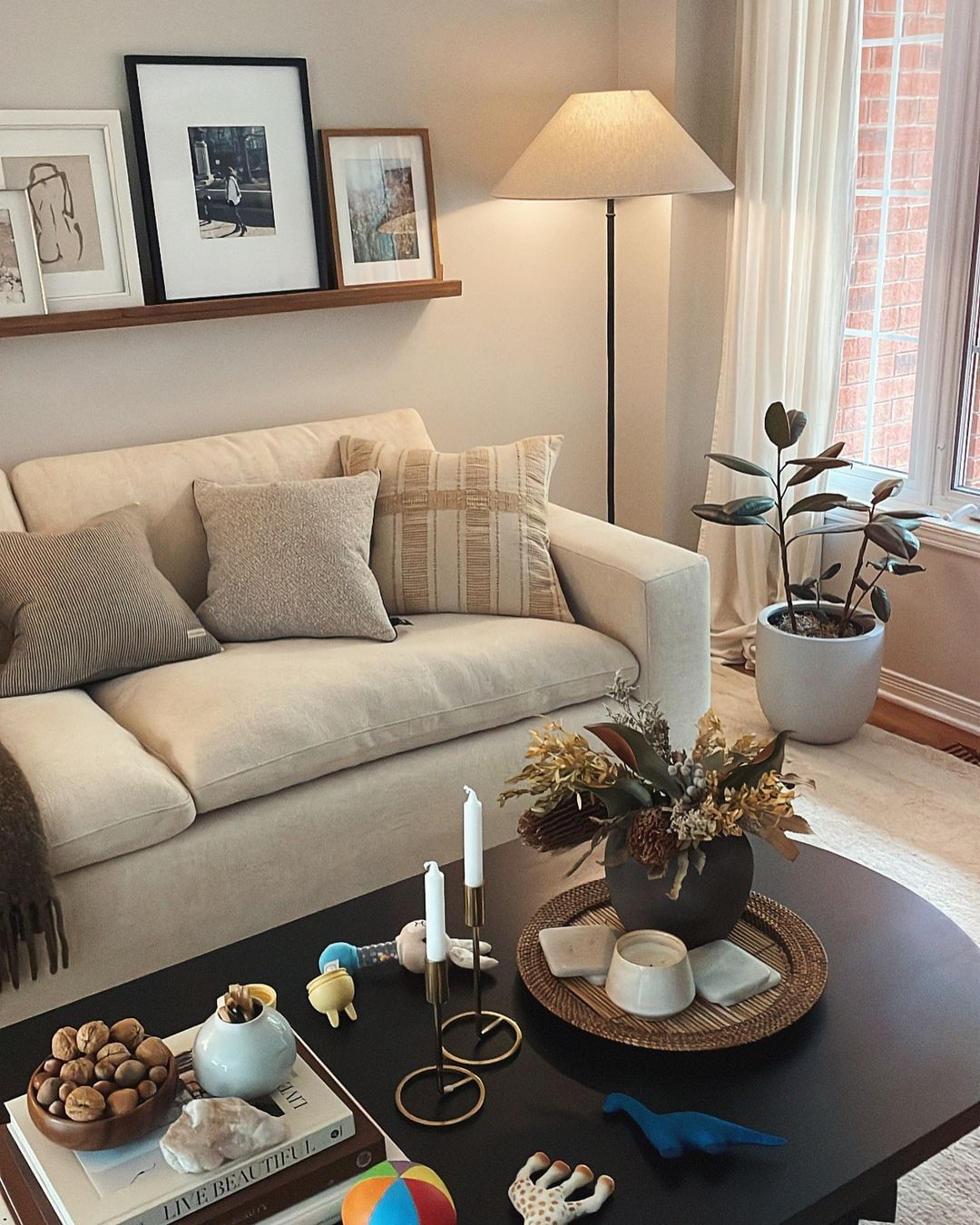 Cozy Corners with a Brown Couch - Elevate Your Apartment's Style