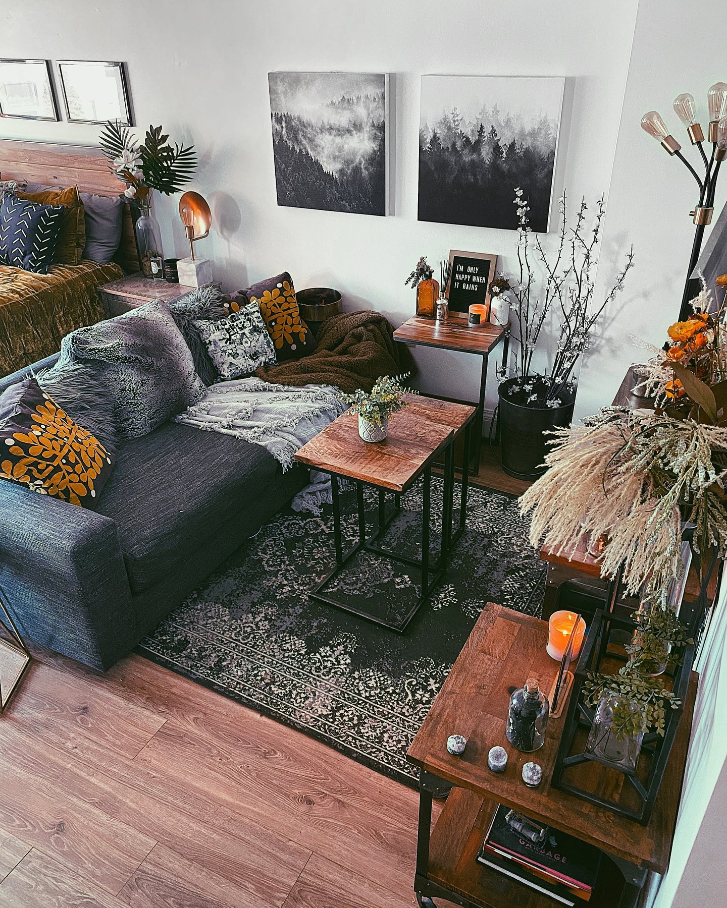 Moody Vibes: Embrace the Dark Theme in Your Apartment - Creative Ideas for a Cozy, Stylish Space